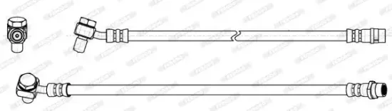 Bremsschlauch Hinterachse FERODO FHY2833 Bild Bremsschlauch Hinterachse FERODO FHY2833