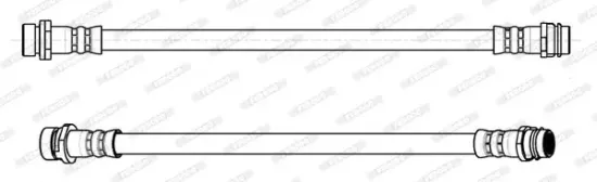 Bremsschlauch FERODO FHY2856 Bild Bremsschlauch FERODO FHY2856