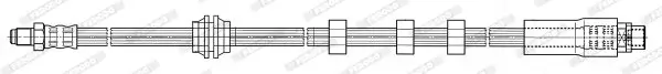 Bremsschlauch FERODO FHY3092
