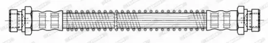 Bremsschlauch FERODO FHY3123 Bild Bremsschlauch FERODO FHY3123