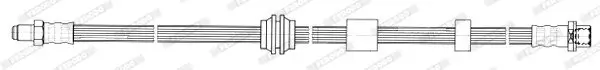 Bremsschlauch Vorderachse FERODO FHY3235