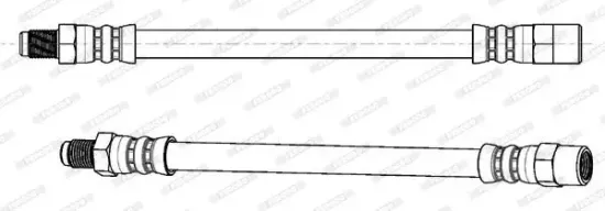 Bremsschlauch Hinterachse FERODO FHY3370 Bild Bremsschlauch Hinterachse FERODO FHY3370