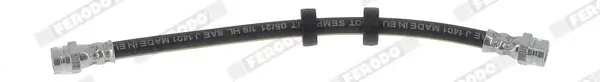 Bremsschlauch Hinterachse FERODO FHY3475