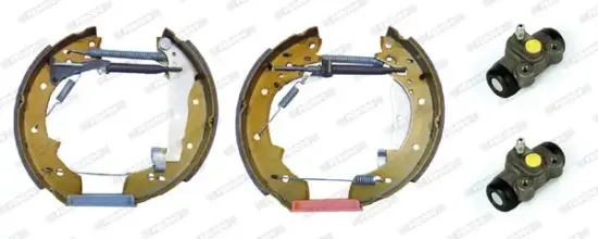 Bremsbackensatz Hinterachse FERODO FMK071 Bild Bremsbackensatz Hinterachse FERODO FMK071