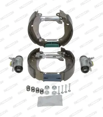 Bremsbackensatz Hinterachse FERODO FMK163 Bild Bremsbackensatz Hinterachse FERODO FMK163