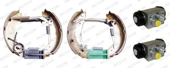 Bremsbackensatz Hinterachse FERODO FMK357 Bild Bremsbackensatz Hinterachse FERODO FMK357