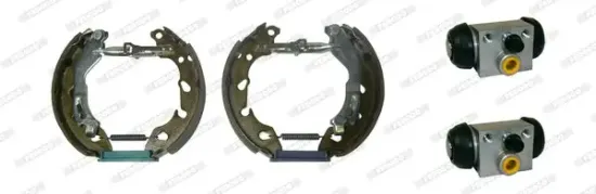 Bremsbackensatz Hinterachse FERODO FMK620 Bild Bremsbackensatz Hinterachse FERODO FMK620