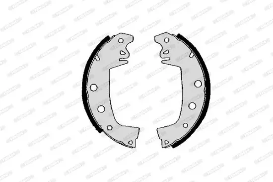 Bremsbackensatz Hinterachse FERODO FSB133 Bild Bremsbackensatz Hinterachse FERODO FSB133