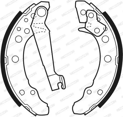Bremsbackensatz FERODO FSB191 Bild Bremsbackensatz FERODO FSB191