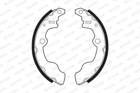 Bremsbackensatz Hinterachse FERODO FSB252 Bild Bremsbackensatz Hinterachse FERODO FSB252