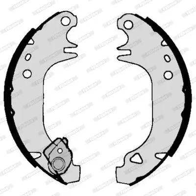 Bremsbackensatz Hinterachse FERODO FSB293 Bild Bremsbackensatz Hinterachse FERODO FSB293