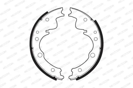 Bremsbackensatz Hinterachse FERODO FSB393R Bild Bremsbackensatz Hinterachse FERODO FSB393R