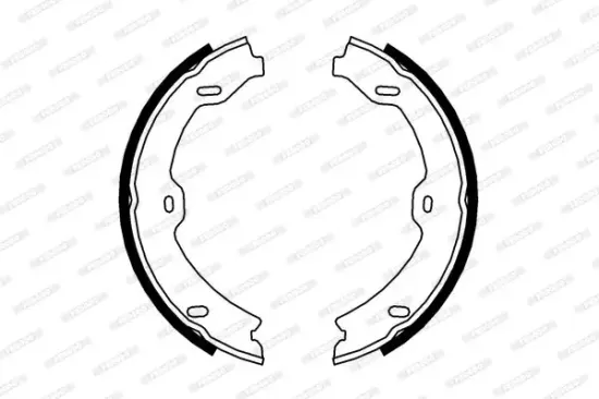 Bremsbackensatz, Feststellbremse Hinterachse FERODO FSB4000 Bild Bremsbackensatz, Feststellbremse Hinterachse FERODO FSB4000