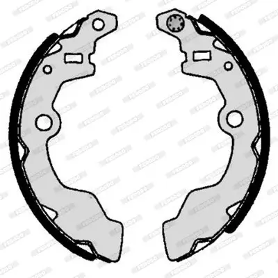 Zubehörsatz, Bremsbacken FERODO FBA16 Bild Zubehörsatz, Bremsbacken FERODO FBA16