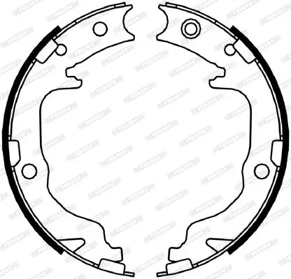 Bremsbackensatz, Feststellbremse FERODO FSB4059 Bild Bremsbackensatz, Feststellbremse FERODO FSB4059