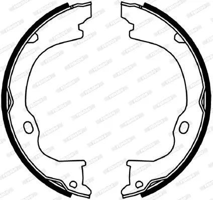 Bremsbackensatz, Feststellbremse Hinterachse FERODO FSB4060 Bild Bremsbackensatz, Feststellbremse Hinterachse FERODO FSB4060