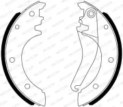 Zubehörsatz, Bremsbacken Hinterachse FERODO FBA82