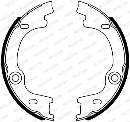 Bremsbackensatz, Feststellbremse Hinterachse FERODO FSB4099 Bild Bremsbackensatz, Feststellbremse Hinterachse FERODO FSB4099