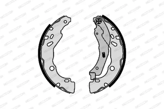 Bremsbackensatz Hinterachse FERODO FSB4160 Bild Bremsbackensatz Hinterachse FERODO FSB4160