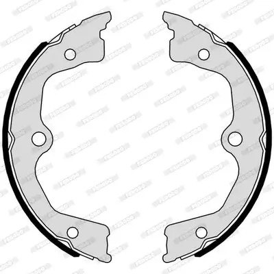 Bremsbackensatz, Feststellbremse Hinterachse FERODO FSB4167 Bild Bremsbackensatz, Feststellbremse Hinterachse FERODO FSB4167