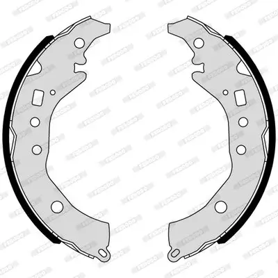 Bremsbackensatz Hinterachse FERODO FSB4197 Bild Bremsbackensatz Hinterachse FERODO FSB4197