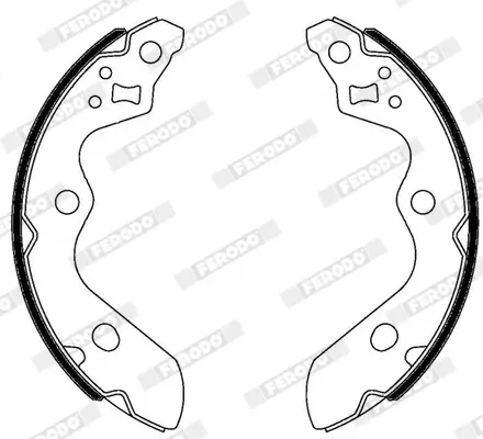 Bremsbackensatz Hinterachse FERODO FSB4330