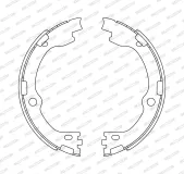 Bremsbackensatz Hinterachse FERODO FSB4344