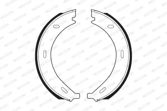 Bremsbackensatz, Feststellbremse Hinterachse FERODO FSB536 Bild Bremsbackensatz, Feststellbremse Hinterachse FERODO FSB536