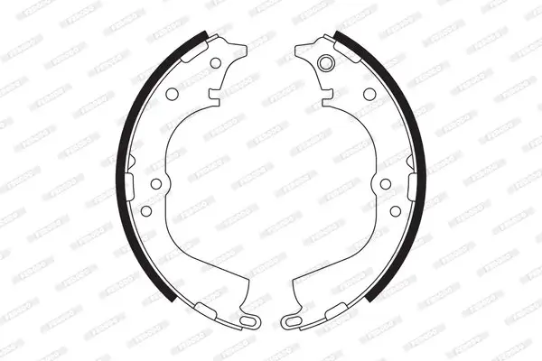 Bremsbackensatz Hinterachse FERODO FSB563