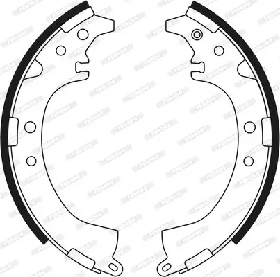 Bremsbackensatz FERODO FSB564 Bild Bremsbackensatz FERODO FSB564