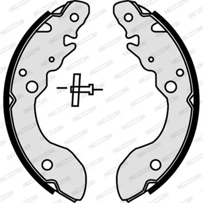 Bremsbackensatz Hinterachse FERODO FSB579 Bild Bremsbackensatz Hinterachse FERODO FSB579