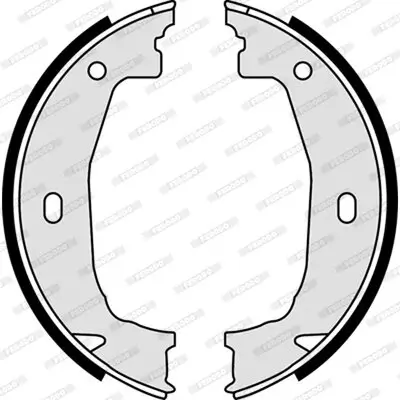 Bremsbackensatz, Feststellbremse Hinterachse FERODO FSB592 Bild Bremsbackensatz, Feststellbremse Hinterachse FERODO FSB592