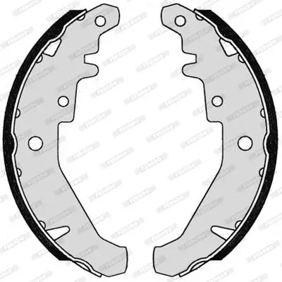 Bremsbackensatz Hinterachse FERODO FSB594 Bild Bremsbackensatz Hinterachse FERODO FSB594