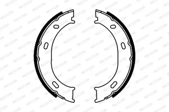 Bremsbackensatz, Feststellbremse Hinterachse FERODO FSB624 Bild Bremsbackensatz, Feststellbremse Hinterachse FERODO FSB624