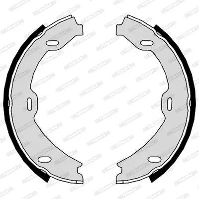 Bremsbackensatz, Feststellbremse Hinterachse FERODO FSB647 Bild Bremsbackensatz, Feststellbremse Hinterachse FERODO FSB647