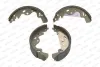 Bremsbackensatz, Feststellbremse Hinterachse FERODO FSB651