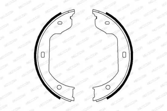 Bremsbackensatz, Feststellbremse FERODO FSB668 Bild Bremsbackensatz, Feststellbremse FERODO FSB668