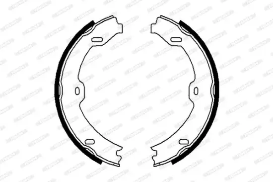 Bremsbackensatz, Feststellbremse Hinterachse FERODO FSB669 Bild Bremsbackensatz, Feststellbremse Hinterachse FERODO FSB669