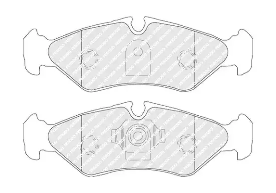 Bremsbelagsatz, Scheibenbremse Hinterachse FERODO FVR1039 Bild Bremsbelagsatz, Scheibenbremse Hinterachse FERODO FVR1039