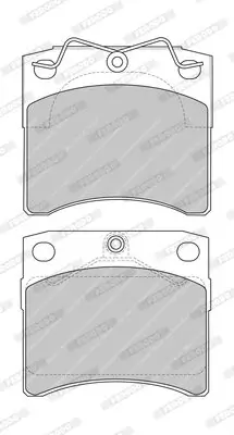 Bremsbelagsatz, Scheibenbremse FERODO FVR1131 Bild Bremsbelagsatz, Scheibenbremse FERODO FVR1131