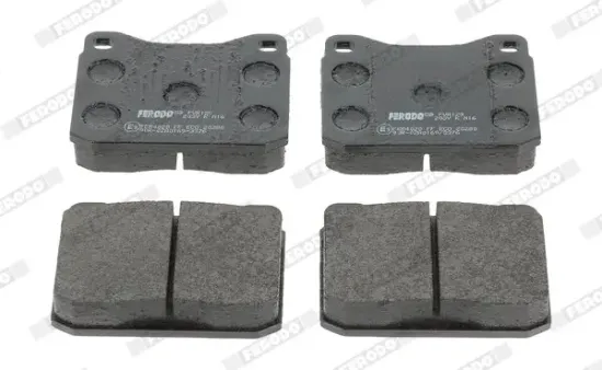 Bremsbelagsatz, Scheibenbremse Vorderachse FERODO FVR129 Bild Bremsbelagsatz, Scheibenbremse Vorderachse FERODO FVR129