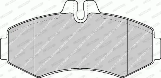 Bremsbelagsatz, Scheibenbremse Vorderachse FERODO FVR1304 Bild Bremsbelagsatz, Scheibenbremse Vorderachse FERODO FVR1304