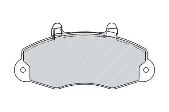 Bremsbelagsatz, Scheibenbremse FERODO FVR1338 Bild Bremsbelagsatz, Scheibenbremse FERODO FVR1338