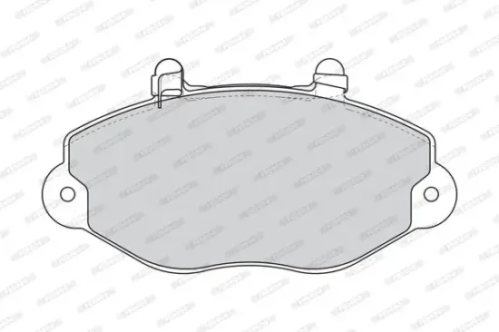 Bremsbelagsatz, Scheibenbremse Vorderachse FERODO FVR1339 Bild Bremsbelagsatz, Scheibenbremse Vorderachse FERODO FVR1339