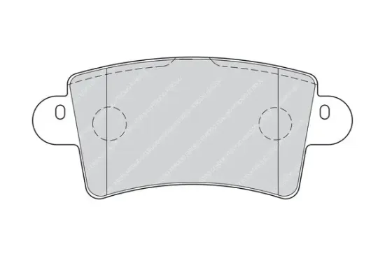 Bremsbelagsatz, Scheibenbremse Hinterachse FERODO FVR1453 Bild Bremsbelagsatz, Scheibenbremse Hinterachse FERODO FVR1453