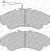 Bremsbelagsatz, Scheibenbremse Vorderachse FERODO FVR1479 Bild Bremsbelagsatz, Scheibenbremse Vorderachse FERODO FVR1479