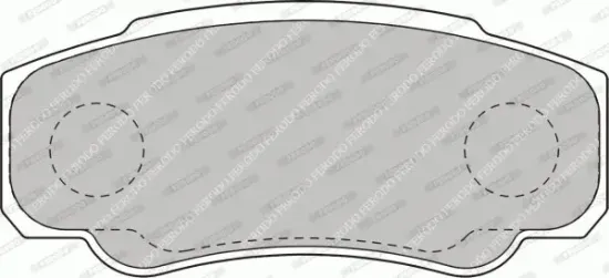 Bremsbelagsatz, Scheibenbremse Hinterachse FERODO FVR1480 Bild Bremsbelagsatz, Scheibenbremse Hinterachse FERODO FVR1480