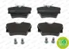 Bremsbelagsatz, Scheibenbremse Hinterachse FERODO FVR1516 Bild Bremsbelagsatz, Scheibenbremse Hinterachse FERODO FVR1516