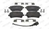 Bremsbelagsatz, Scheibenbremse FERODO FVR1644