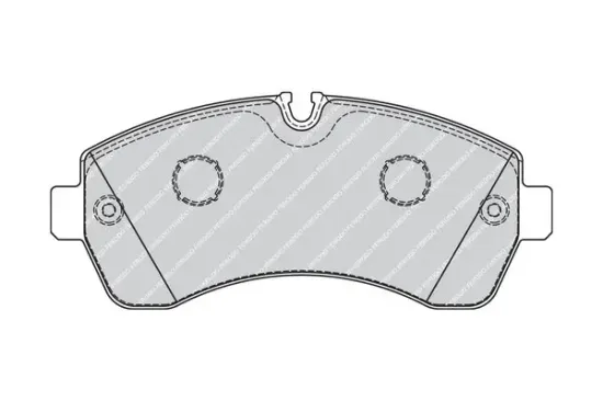 Bremsbelagsatz, Scheibenbremse FERODO FVR1777 Bild Bremsbelagsatz, Scheibenbremse FERODO FVR1777